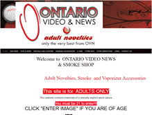 Tablet Screenshot of ontariovideoinc.com